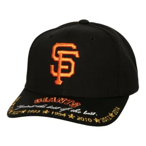 Mitchell & Ness Men's San Francisco Giants Against The Best Pro Snapback Hat, Black