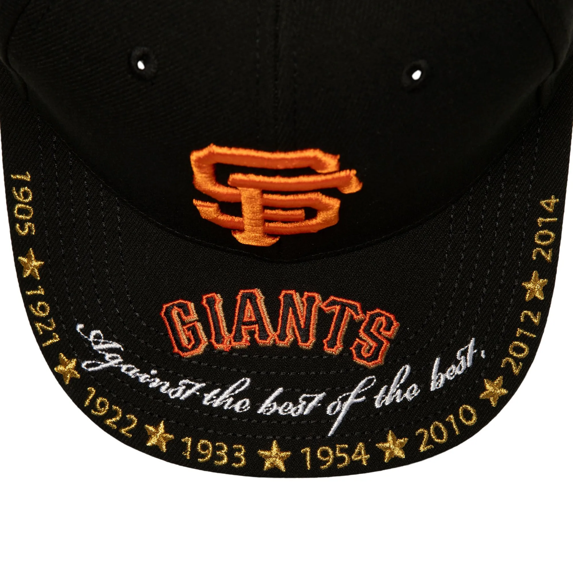 Mitchell & Ness Men's San Francisco Giants Against The Best Pro Snapback Hat, Black