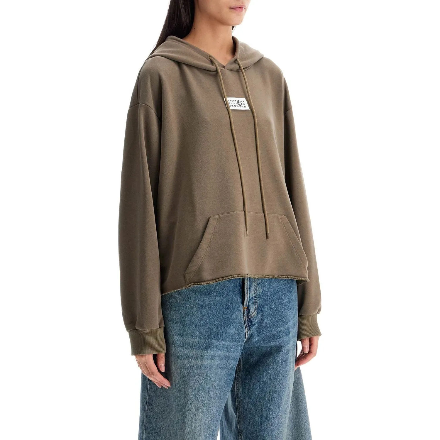 MM6 Maison Margiela boxy hoodie with hood