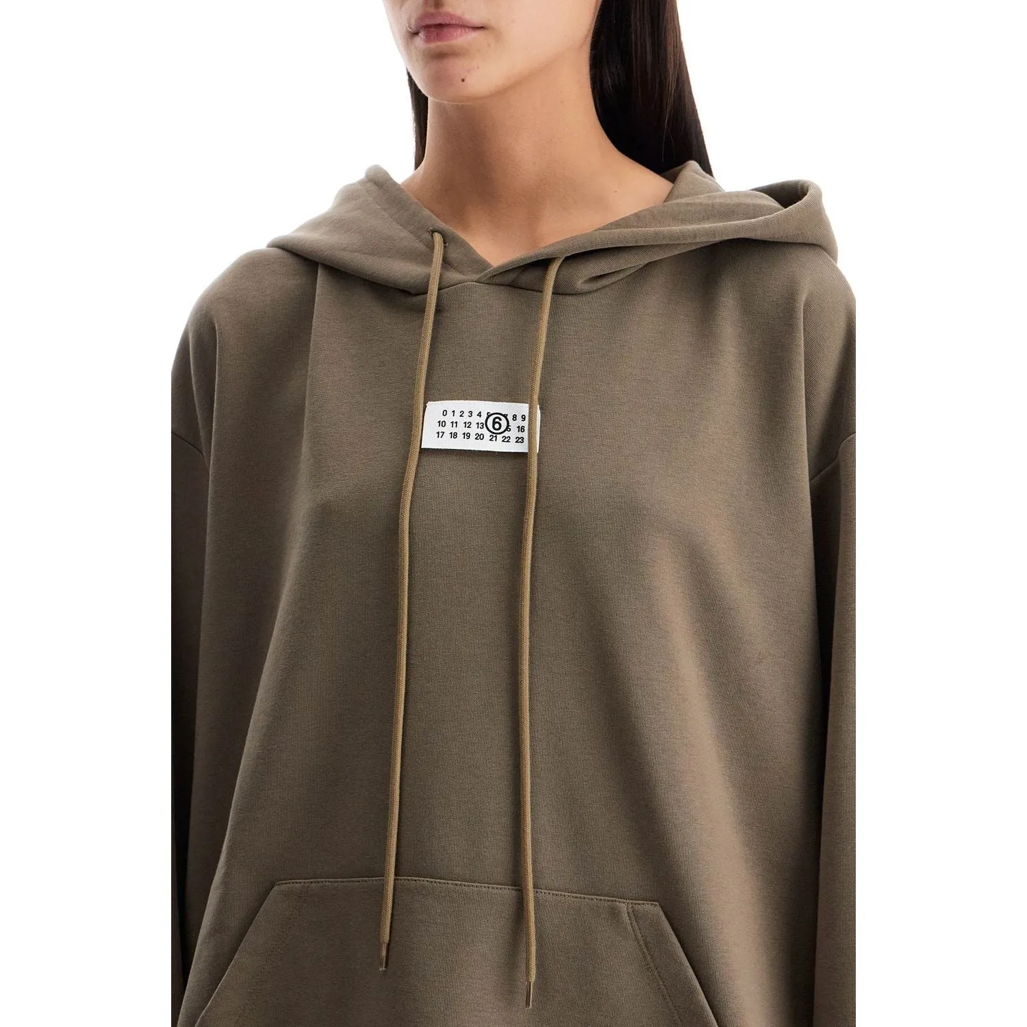 MM6 Maison Margiela boxy hoodie with hood