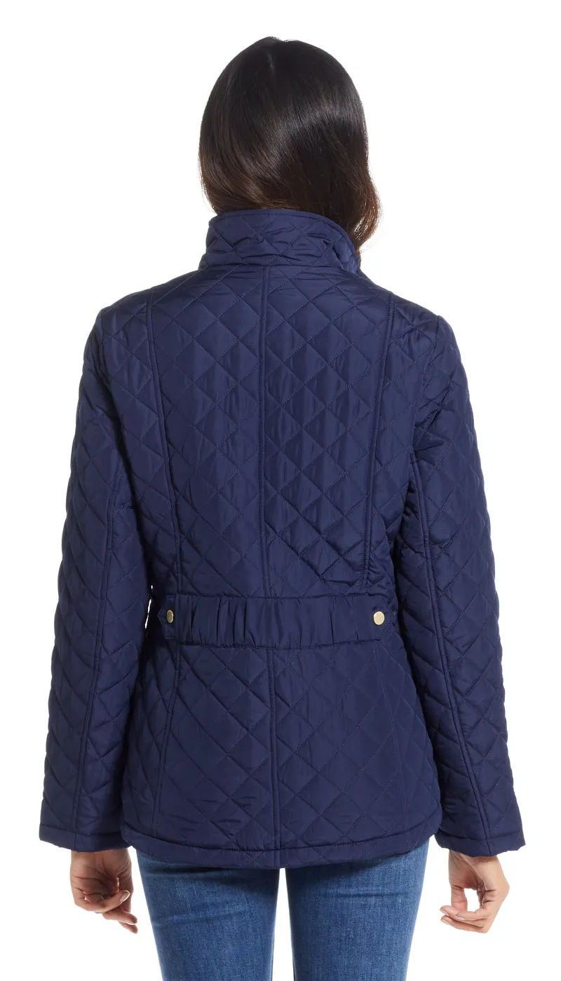 MODERN QUILTED BARN JACKET