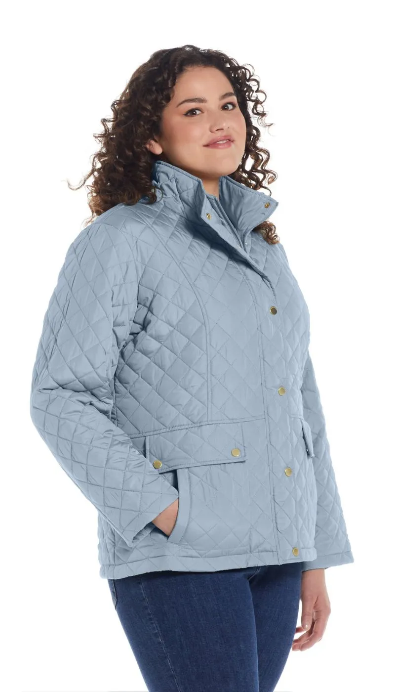 MODERN QUILTED BARN JACKET