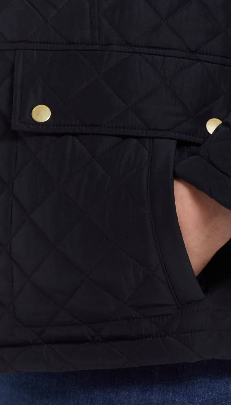 MODERN QUILTED BARN JACKET