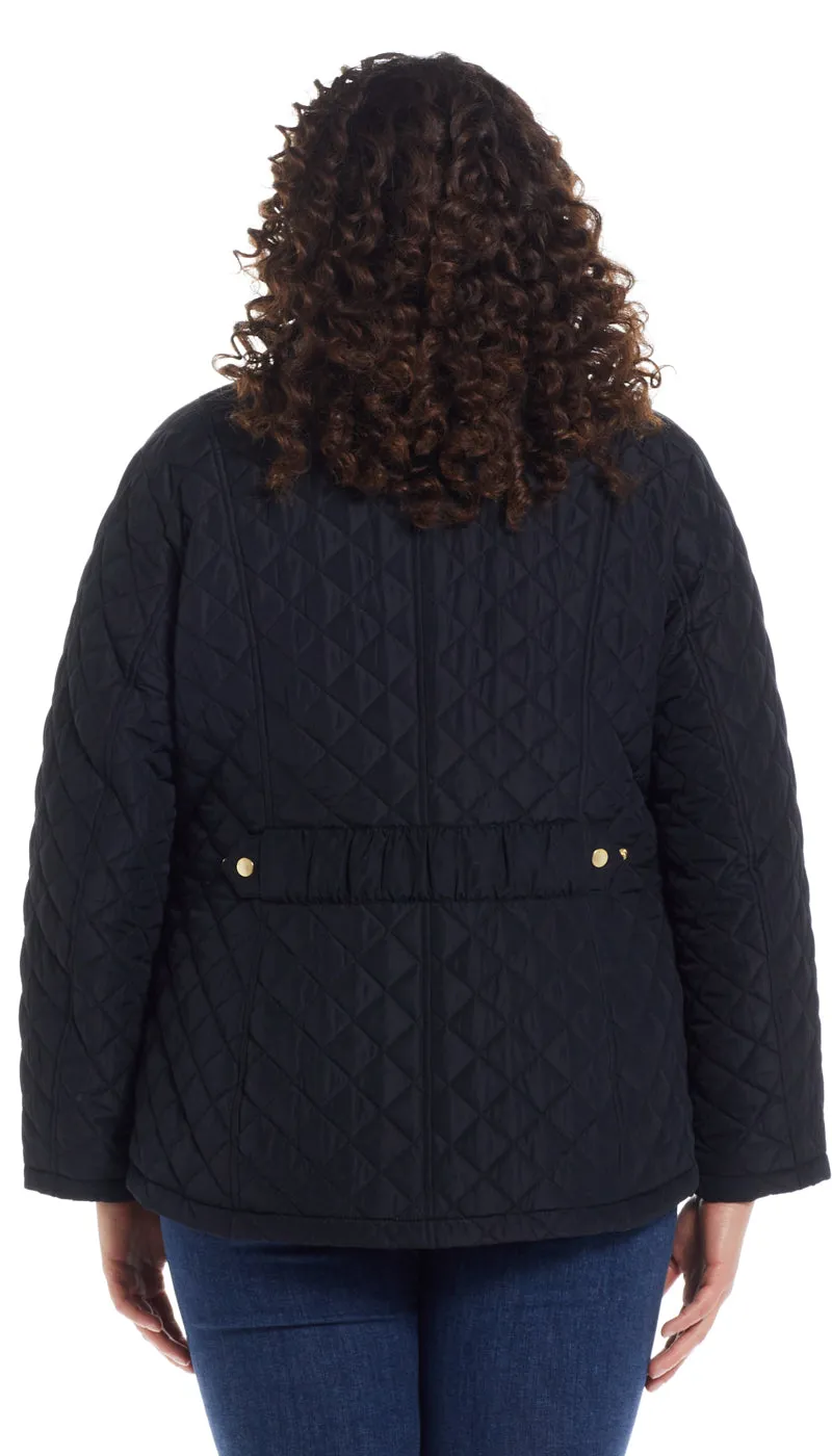 MODERN QUILTED BARN JACKET