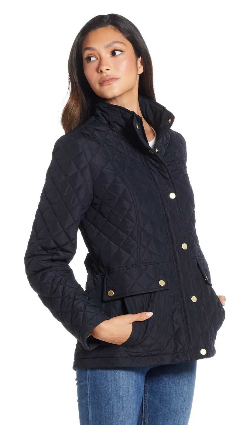 MODERN QUILTED BARN JACKET