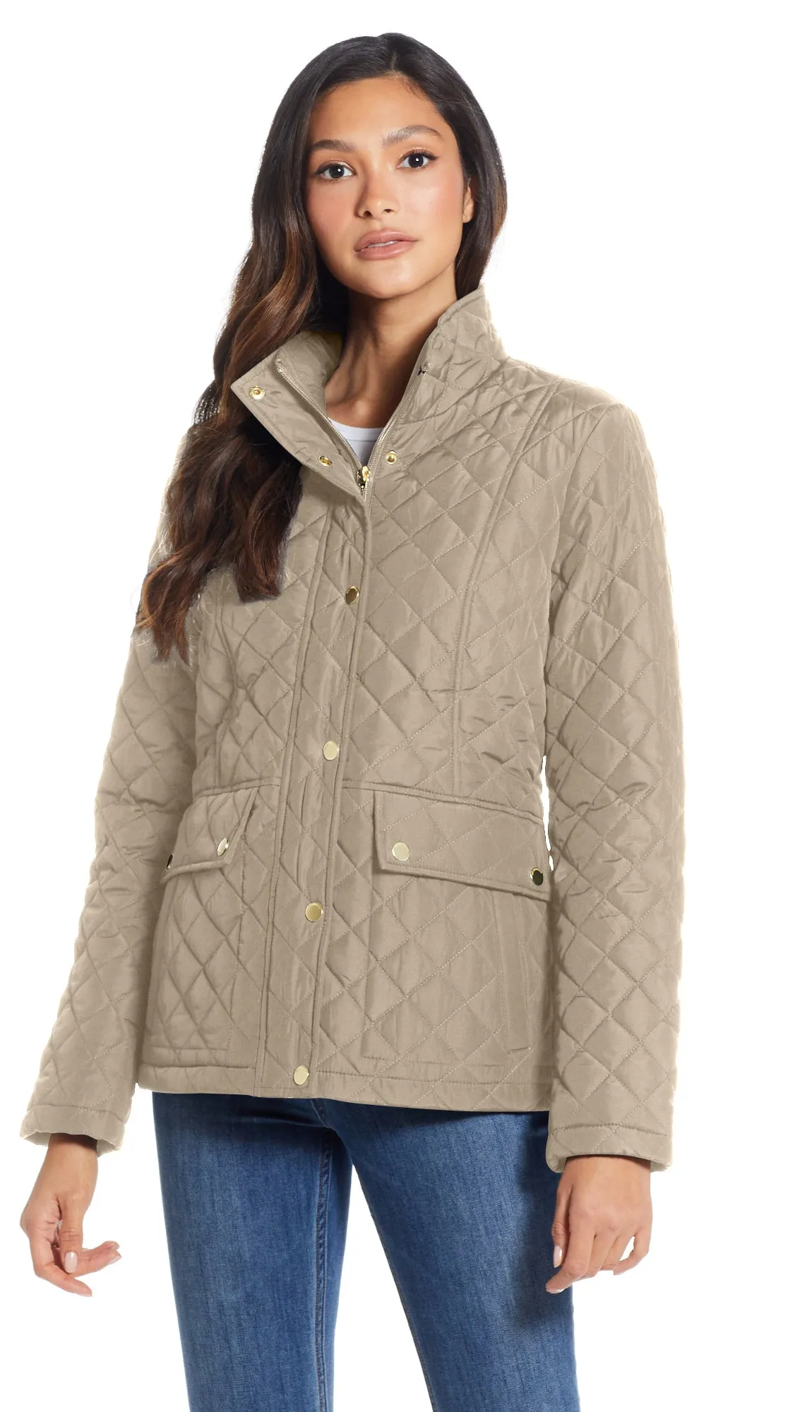 MODERN QUILTED BARN JACKET