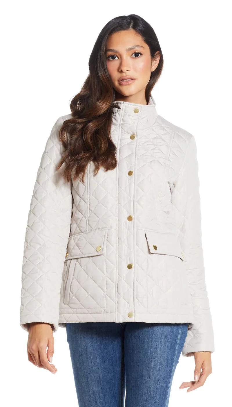 MODERN QUILTED BARN JACKET