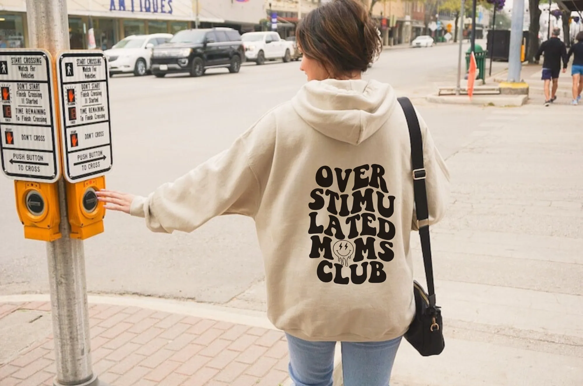 Overstimulated Moms Club Hoodie