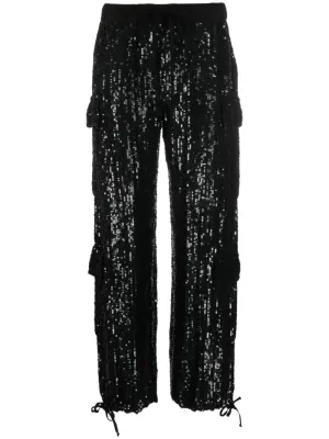 Parosh Trousers Black