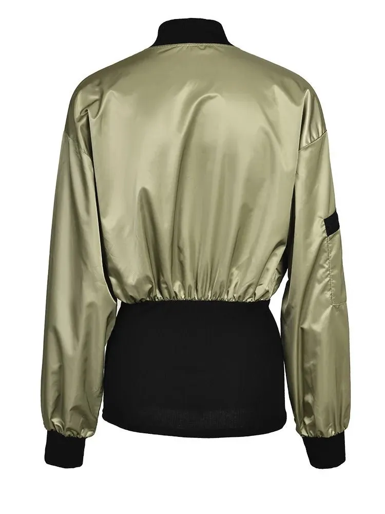 Pre Order:  Stretch Waist Zip-Up Jacket