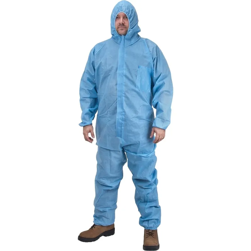 Premium Polypropylene Coveralls with Hood