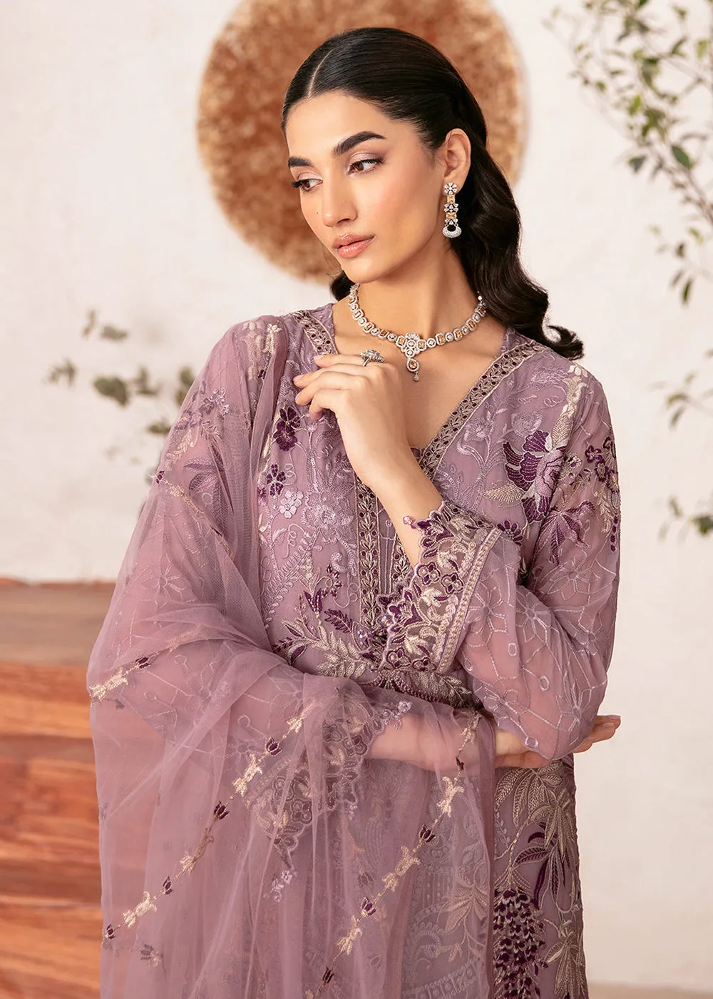 Rangoon Chiffon Collection 24 by Ramsha | D-1208