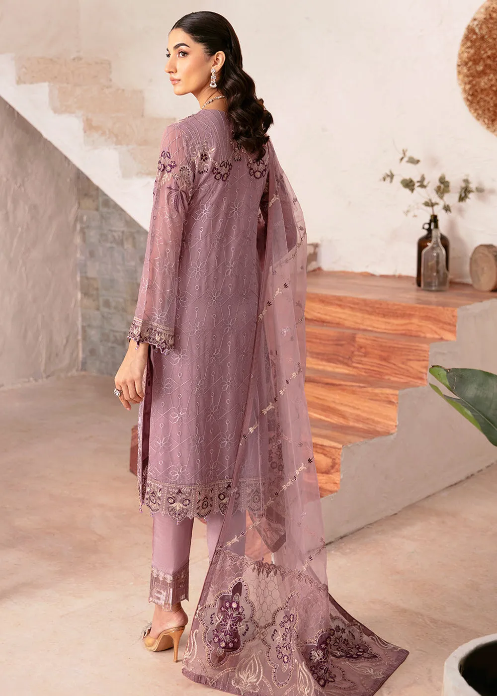 Rangoon Chiffon Collection 24 by Ramsha | D-1208