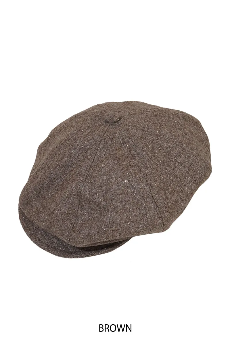 Silk-Nep Tweed Casquette