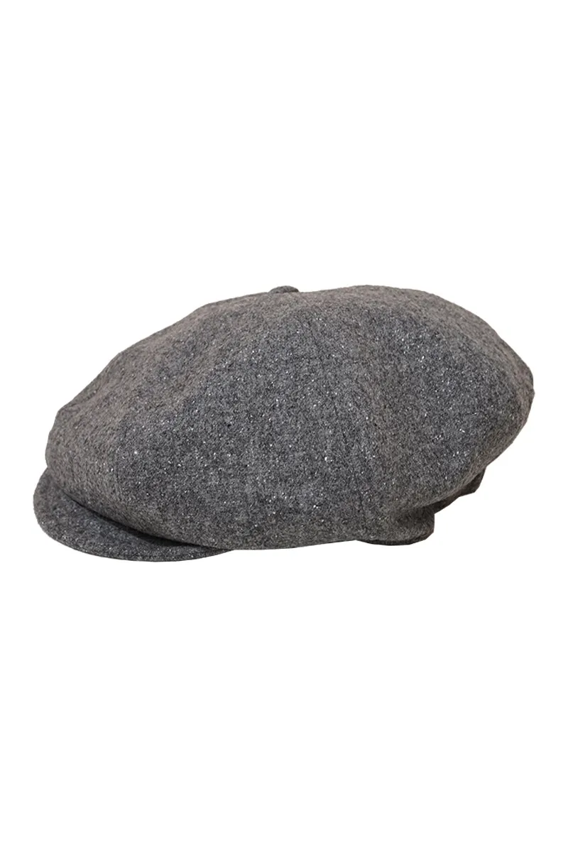 Silk-Nep Tweed Casquette