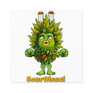 Square Stickers Alpha H2H SourDiesel