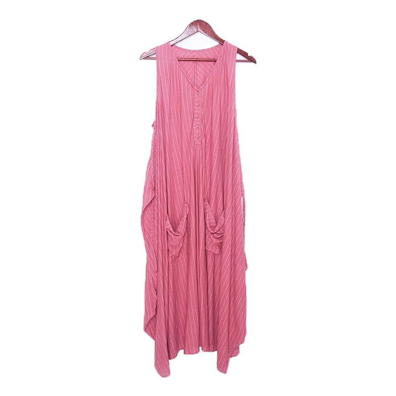 Strap casual summer Women Dresses long women dresses With Pockets AMT962332