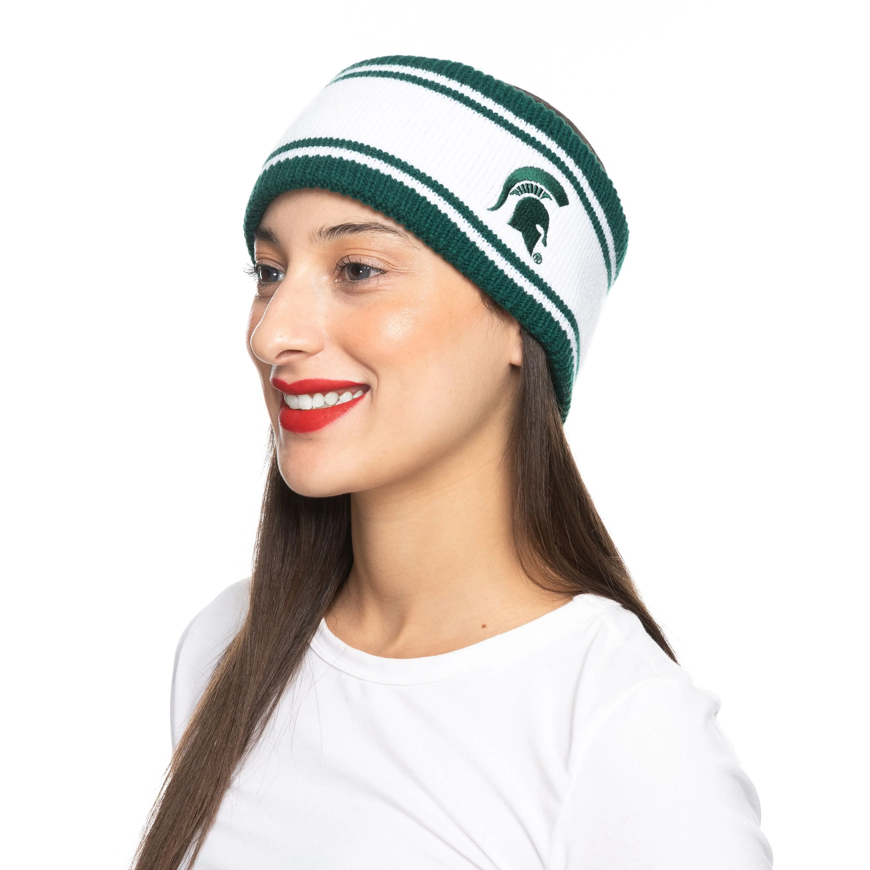 Striped Spartans Knit Cold Weather Headband