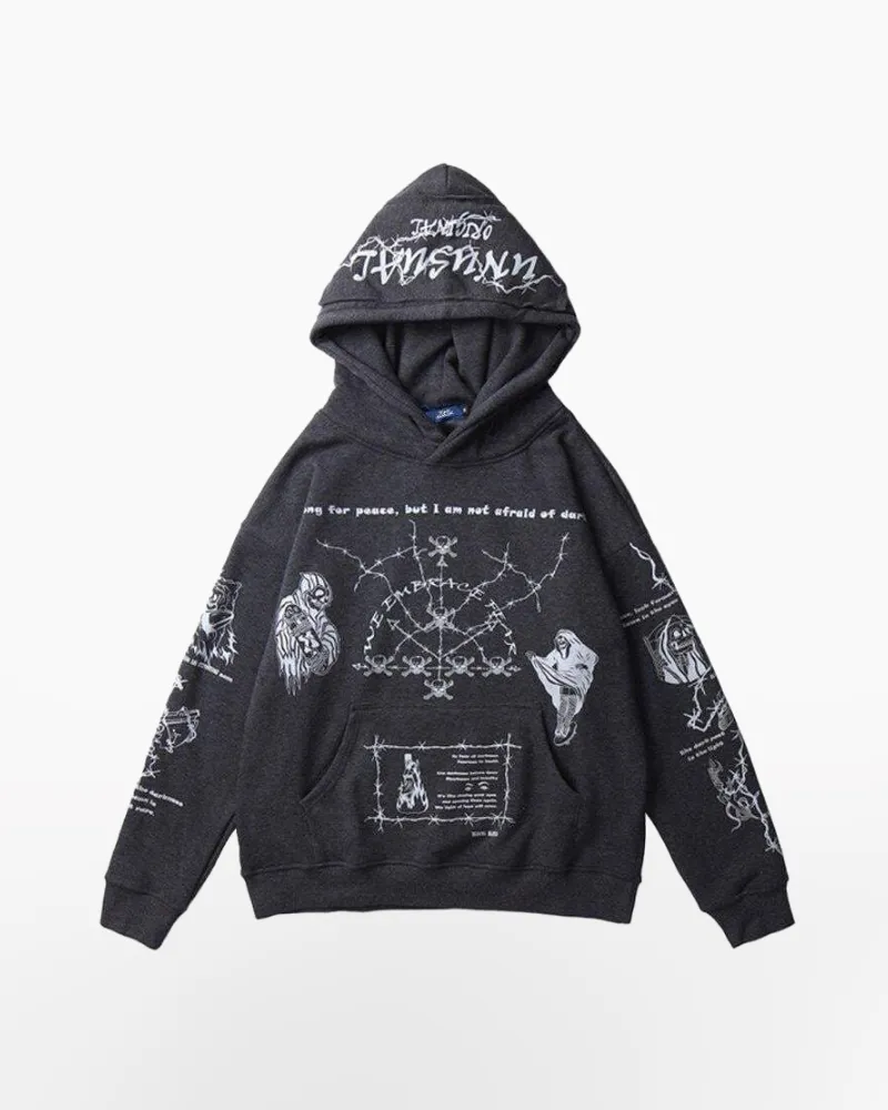 Techwear Barbed Wire Hoodie