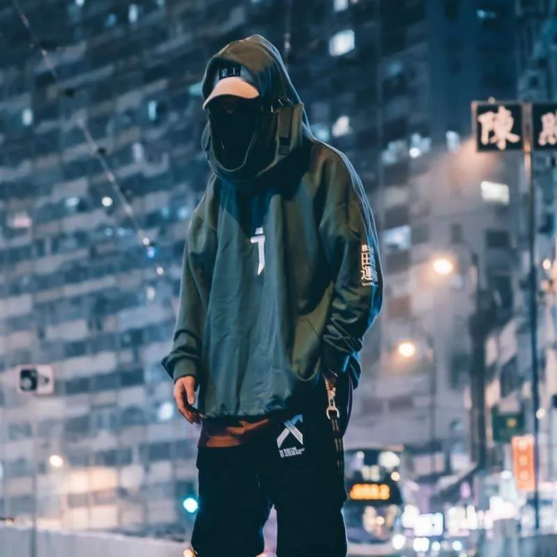 Techwear Futuristic Hoodie