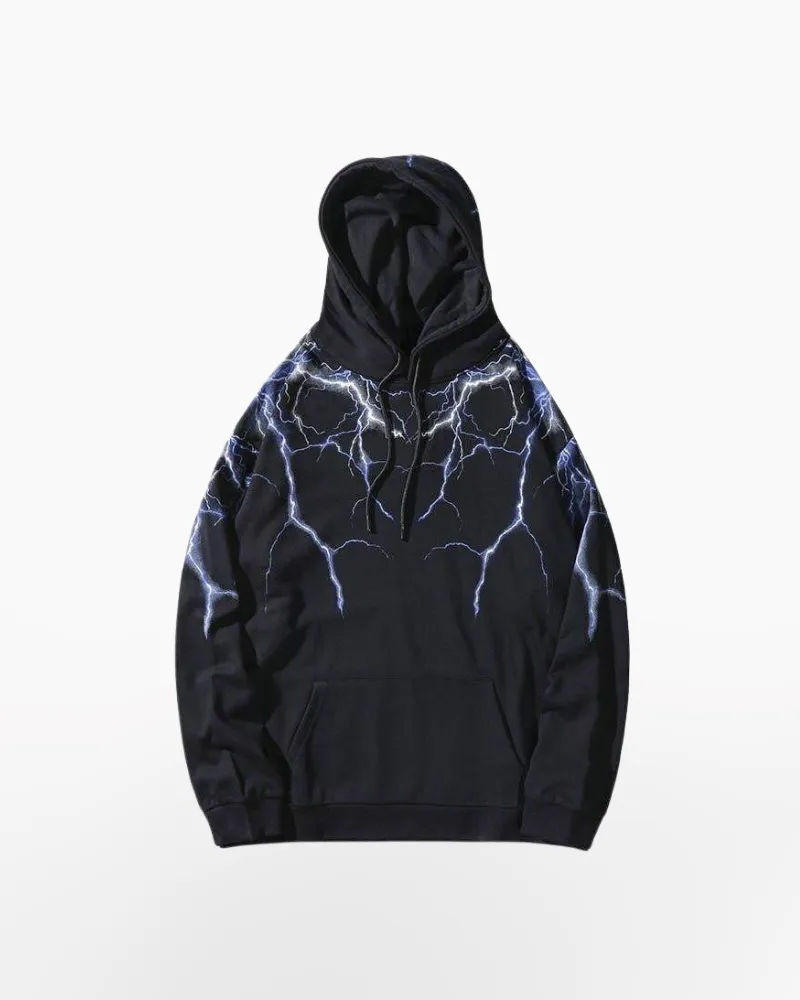 Techwear Lightning Hoodie