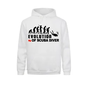 Unisex Hoodie: Evolution Of Scuba Diver