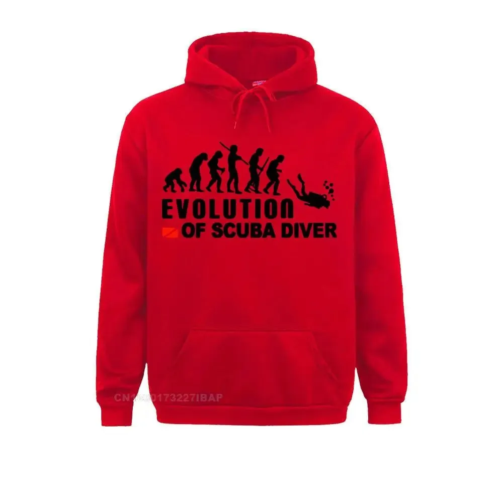 Unisex Hoodie: Evolution Of Scuba Diver