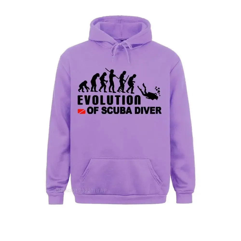 Unisex Hoodie: Evolution Of Scuba Diver