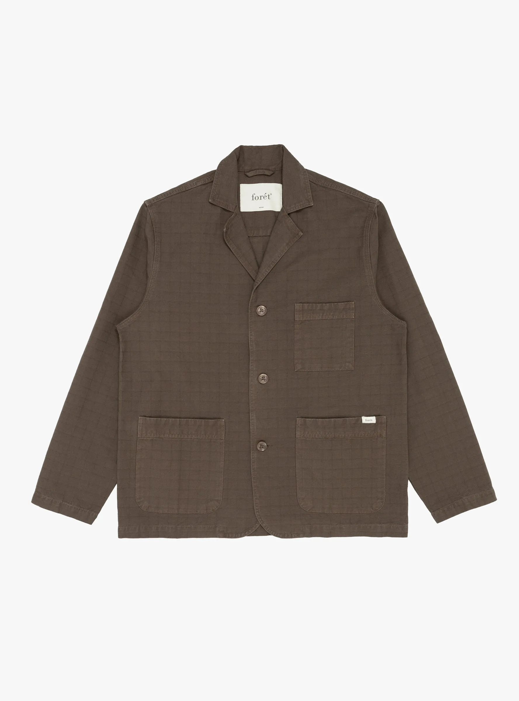 Valley Unconstructed Blazer Cold Brown