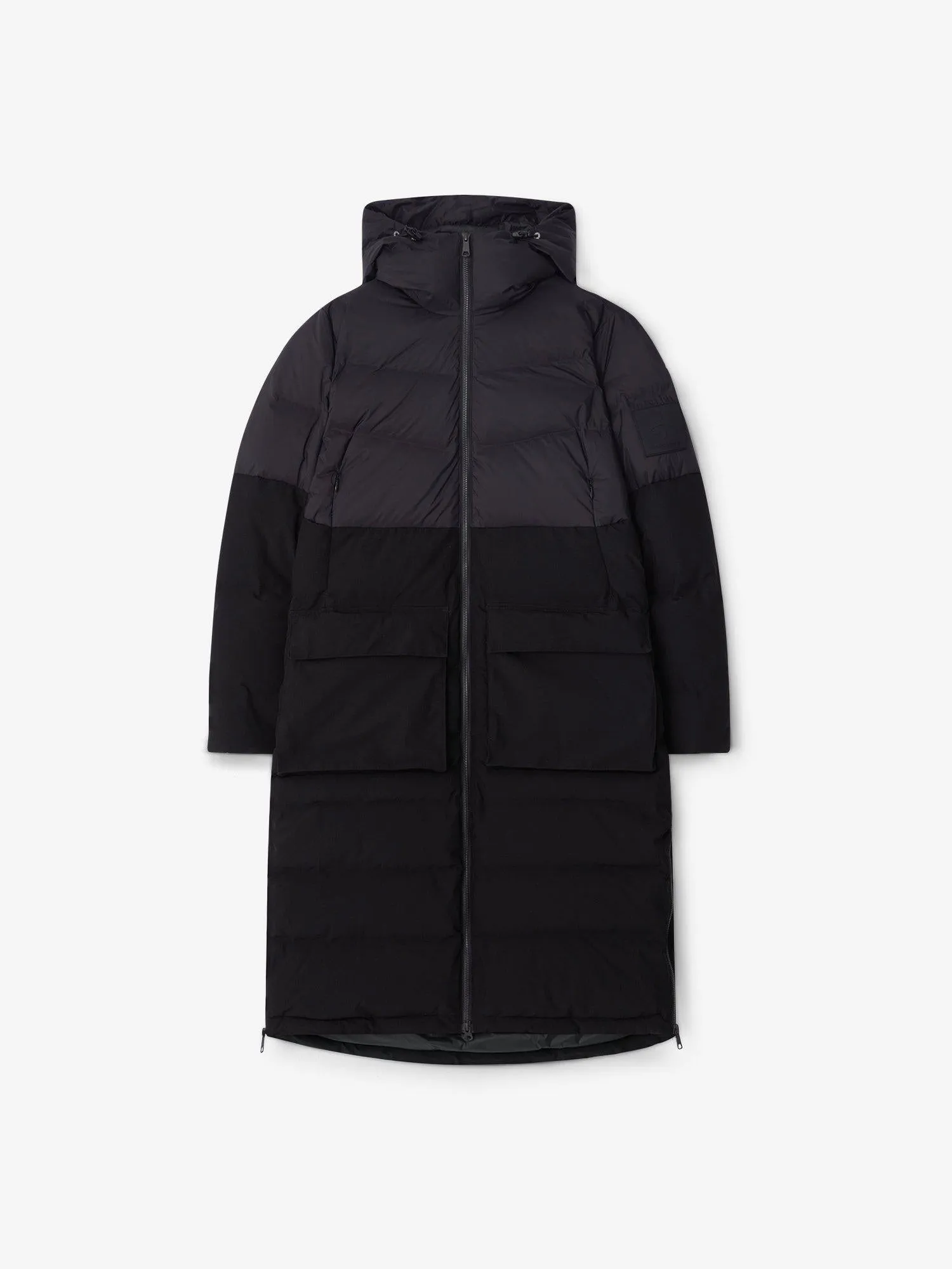 W DOWN COAT Black