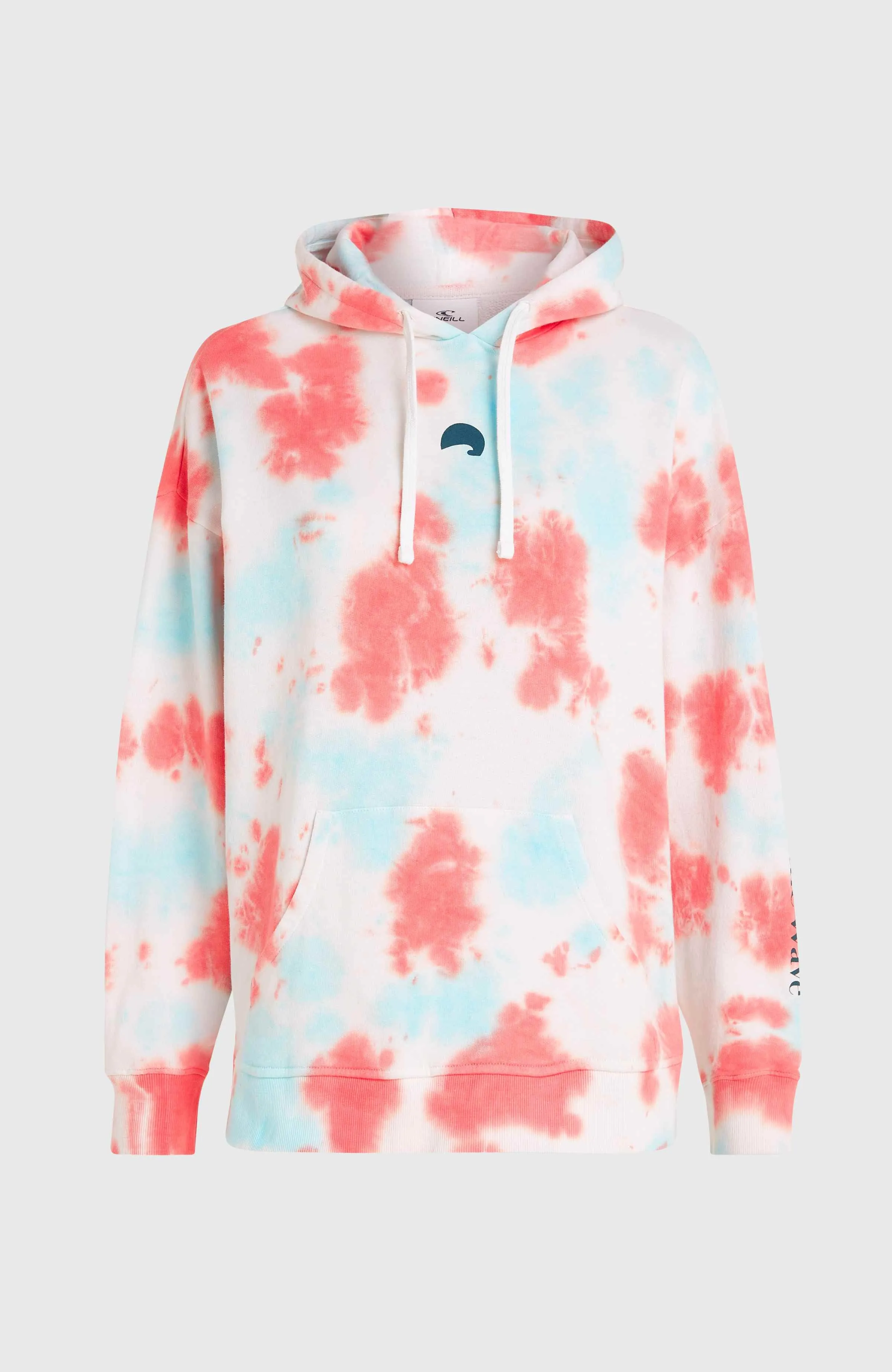 Women of the Wave Hoodie | Pink Ice Cube Tie Dye