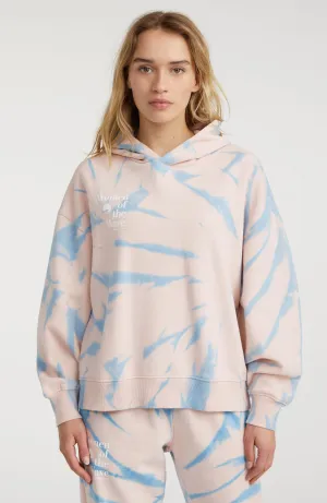 Women of the Wave Hoodie | Pink Tie Dye