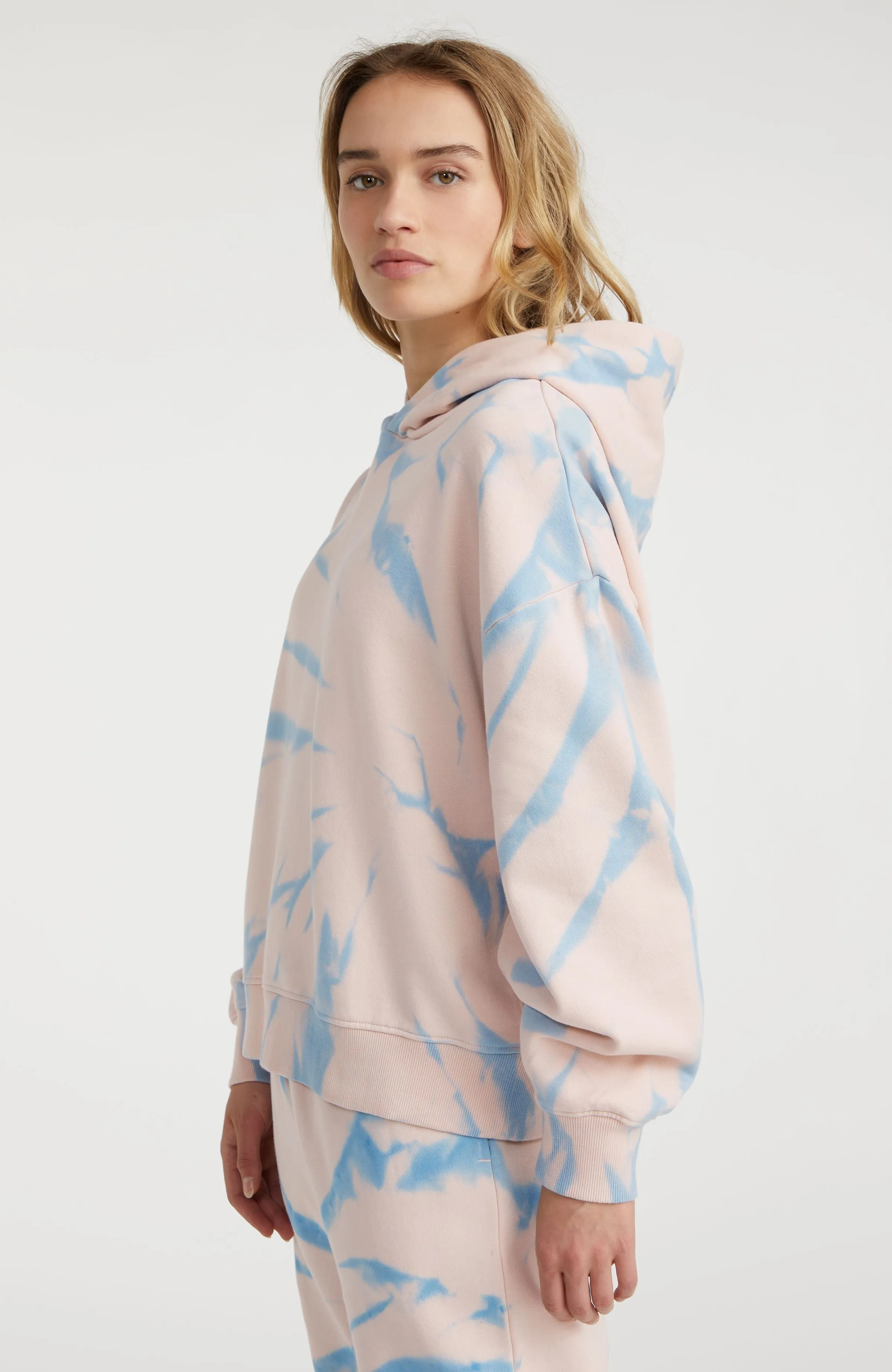 Women of the Wave Hoodie | Pink Tie Dye