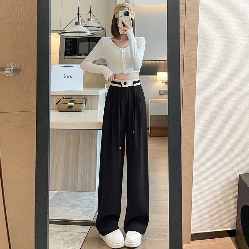 Women Wide Oversized Denim Loose Streetwear Trousers Baggy Vintage Designer Pants