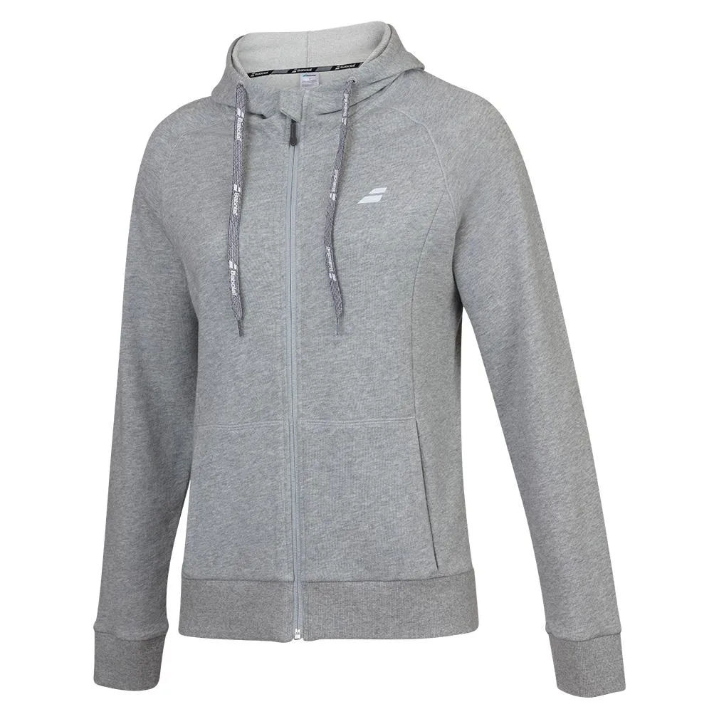 Women`s Exercise Hood Jacket High Rise Heather