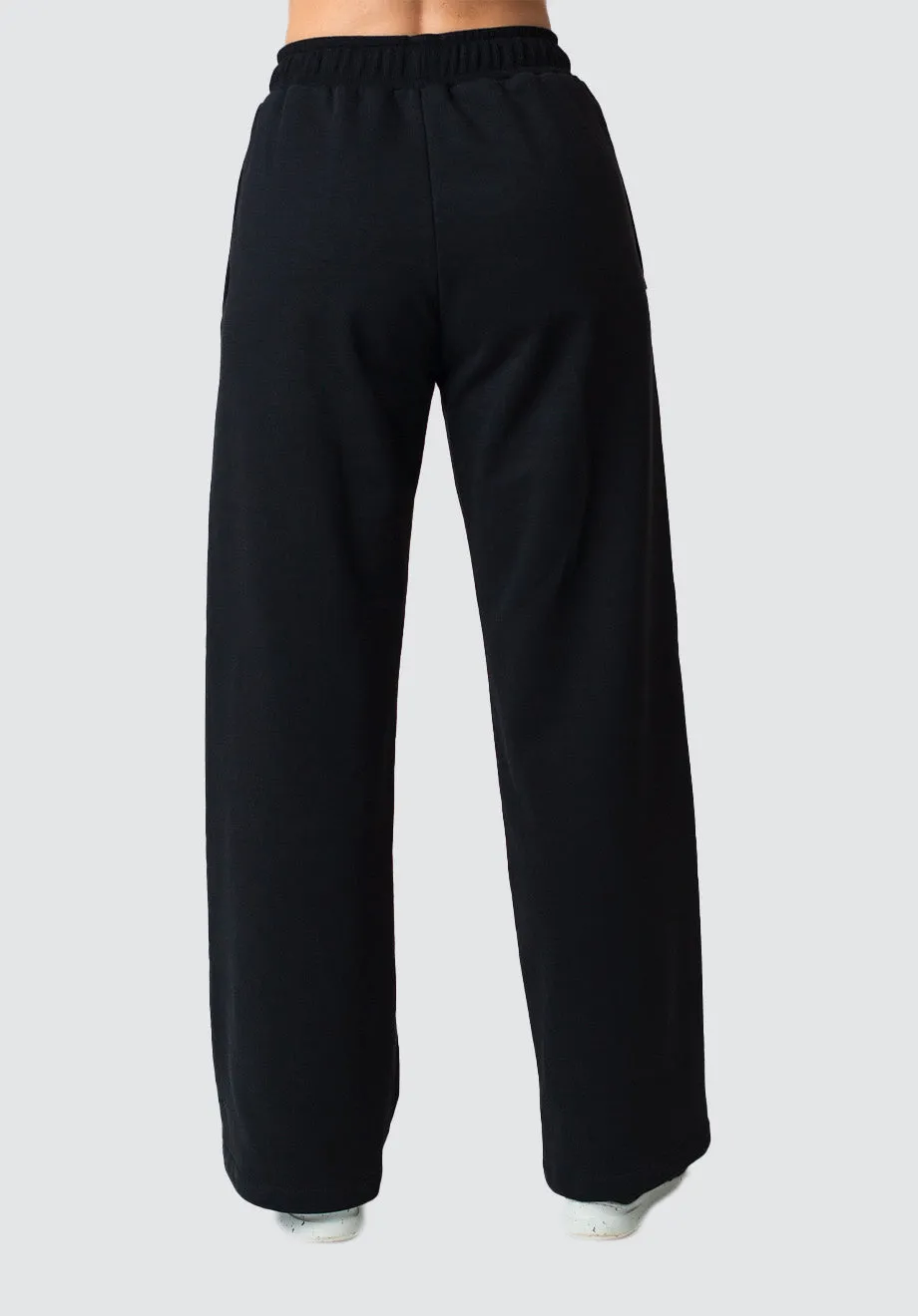 Women's Wide Leg Sweatpants | Black