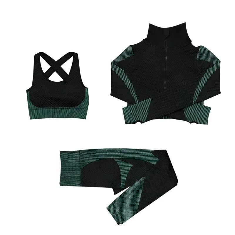 Yoga set seamless women sportswear fitness Yoga Clothing