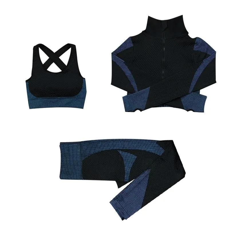 Yoga set seamless women sportswear fitness Yoga Clothing