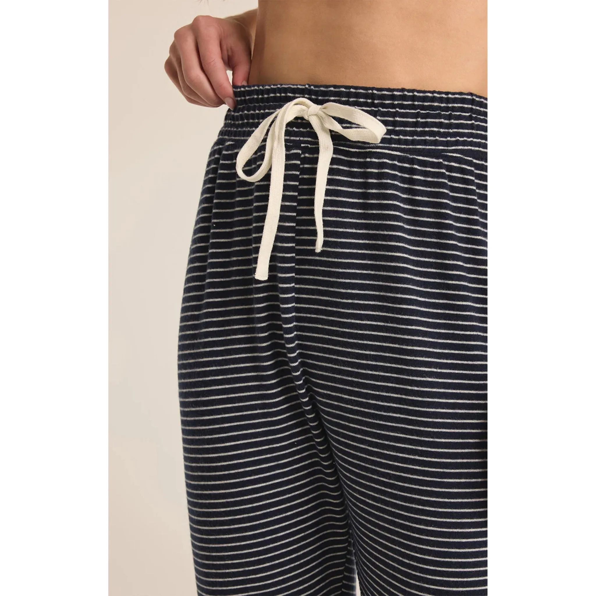 Z Supply Lounge Stripe Jogger in Eclipse